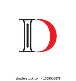 Logo design icon with pillar idea