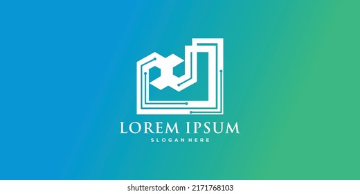 Logo design, icon, symbol,lorem ipsum template premium vector Premium Vector