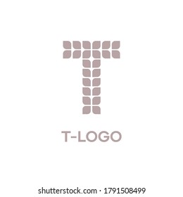 Logo design idea. Letter T logo, logo for the initials T, company and business symbols beginning with the letter T