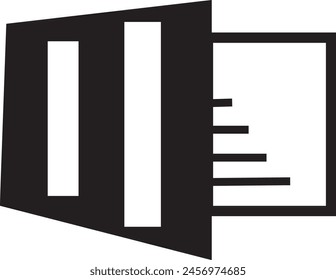 ilustración de diseño de logotipo eps 10