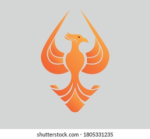 Logo Design Image, Stock Photo & Vector. Trademark and eagle logo design vector.
