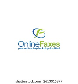logo design initial f letter gradient combination