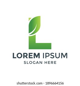 logo design of initial letter L. initial letter L leaf. leaf logo. nature logo. a unique, exclusive, elegant, professional, clean, simple, modern logo. It would be perfect for your company 