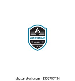 logo design, Initial Letter SA. - Vector