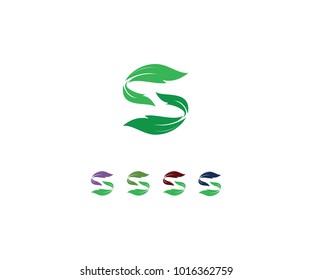 Logo design initial S