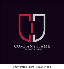 Logo design initial - Vector

