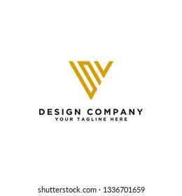 logo design, Initials SV. - Vector