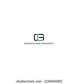 logo design inspiration for business and consulting companies inspired from abstract letters G and L isolated in the white background also suitable for the brand or company that has the same initial