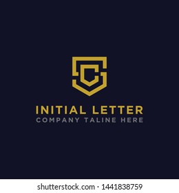 logo design inspiration for companies from the initial letters of the SC logo icon. -Vector