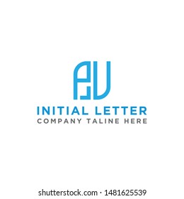 logo design inspiration, for companies from the initial letters of the PV logo icon. -Vectors