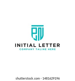 logo design inspiration, for companies from the initial letters PN logo icon. -Vectors
