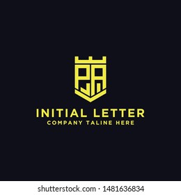 logo design inspiration, for companies from the initial letters PA logo icon. -Vectors

