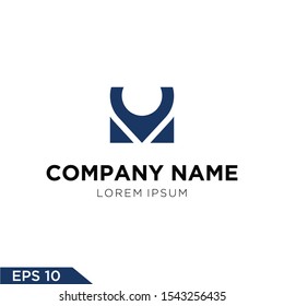 Logo design Inspiration for companies from the initial letters logo  KV and K icon map	
