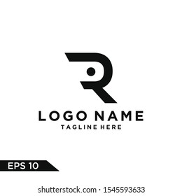 Logo design Inspiration for companies from the initial letters logo R  icon	

