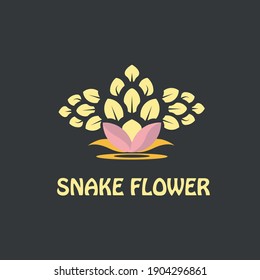 Logo-Design-Inspiration mit floralem Thema