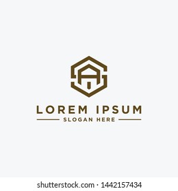 logo design inspiration for the initial letter of the SA logo icon. -Vector