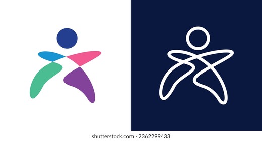logo design inspiration with people elements