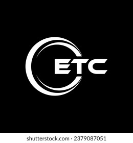 ETC Logo Design, Inspiration for a Unique Identity. Modern Elegance and Creative Design. Watermark Your Success with the Striking this Logo.