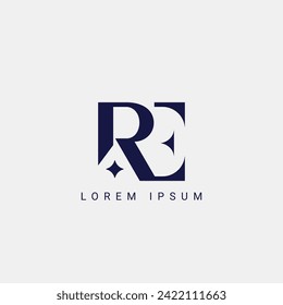 RE Logo Design, Inspiration for a Unique Identity. Modern Elegance and Creative Design. RE Logo Design, Inspiration for a Unique Identity. Modern Elegance and Creative Design. RE logo. RE latter