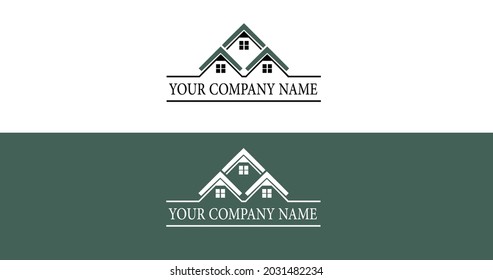 Logo Design inspired by landscape, good to use for restaurants, hotels, real estate.