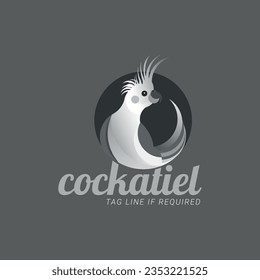 Logo design inspired by one of my favorite birds Lutino cockatiel. 