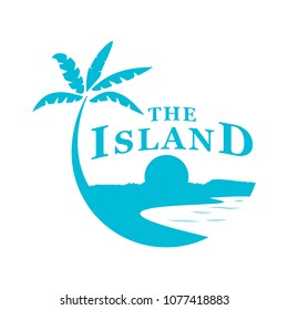 logo design of the island