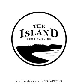 logo design of the island