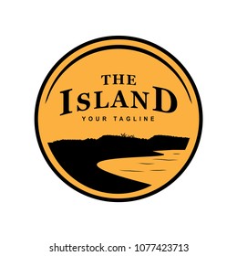 logo design of the island