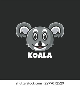 Logo design Koala of cute Australian Animals