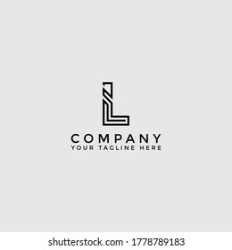 Logo Design L. Initial Letter. - Vector