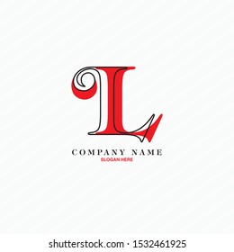 Logo Design L Letter. Eps 10
