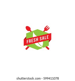 Logo design / label "Fresh Sale"