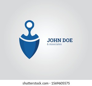 Logo design law farm,  design vector logo law farm