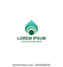 logo design leaf icon for herbal product or business with creative vector illustration