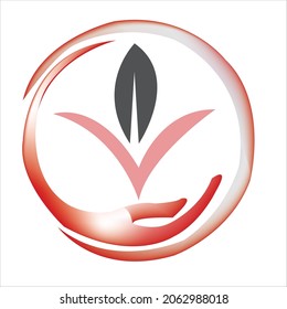 logo design of leaf.leaf vector art illustration.leaf icon design.modern leaf template design