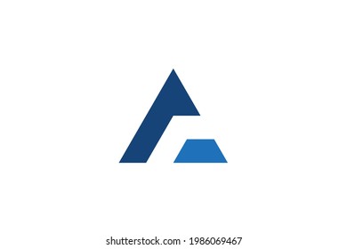 A - A logo design - letter