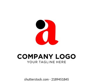 Carta de diseño de logotipo A, adecuada para la empresa, la comunidad, los logotipos personales, los logotipos de marca