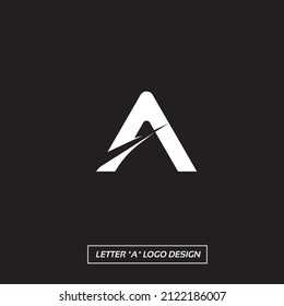 letra de diseño de logotipo A,logo A.logo diseño inicial A vector