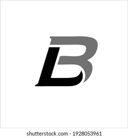 Logo Design Letter Bl Your Brand Stock Vector (royalty Free) 1928053961 