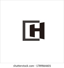 
logo design for the letter "CH" for the brand and company name