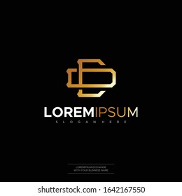 Logo Design Letter DC CD C D Template Element Design creative design Concept