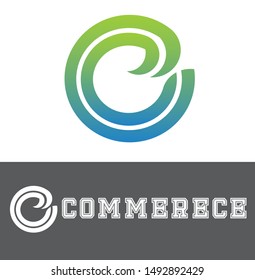 logo design with the letter E icon