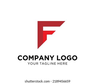 Logo design letter F, suitable for company, community, personal logos, brand logos