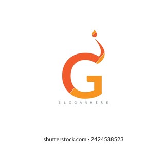 Logo design for letter G