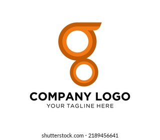 Logo design letter G, suitable for company, community, personal logos, brand logos