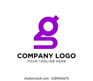 Logo design letter G, suitable for company, community, personal logos, brand logos