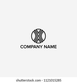 Logo design for letter H