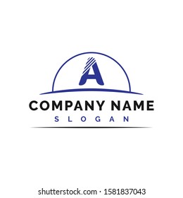 A Logo Design. A Letter Logo Icon Vector Illustration - Vector