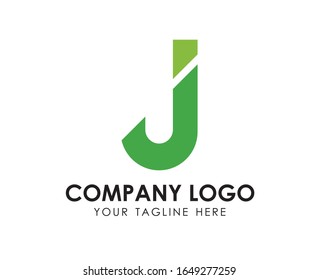 Logo design letter J, suitable for company, community, personal logos, brand logos