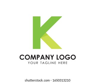 Logo design letter K, suitable for company, community, personal logos, brand logos